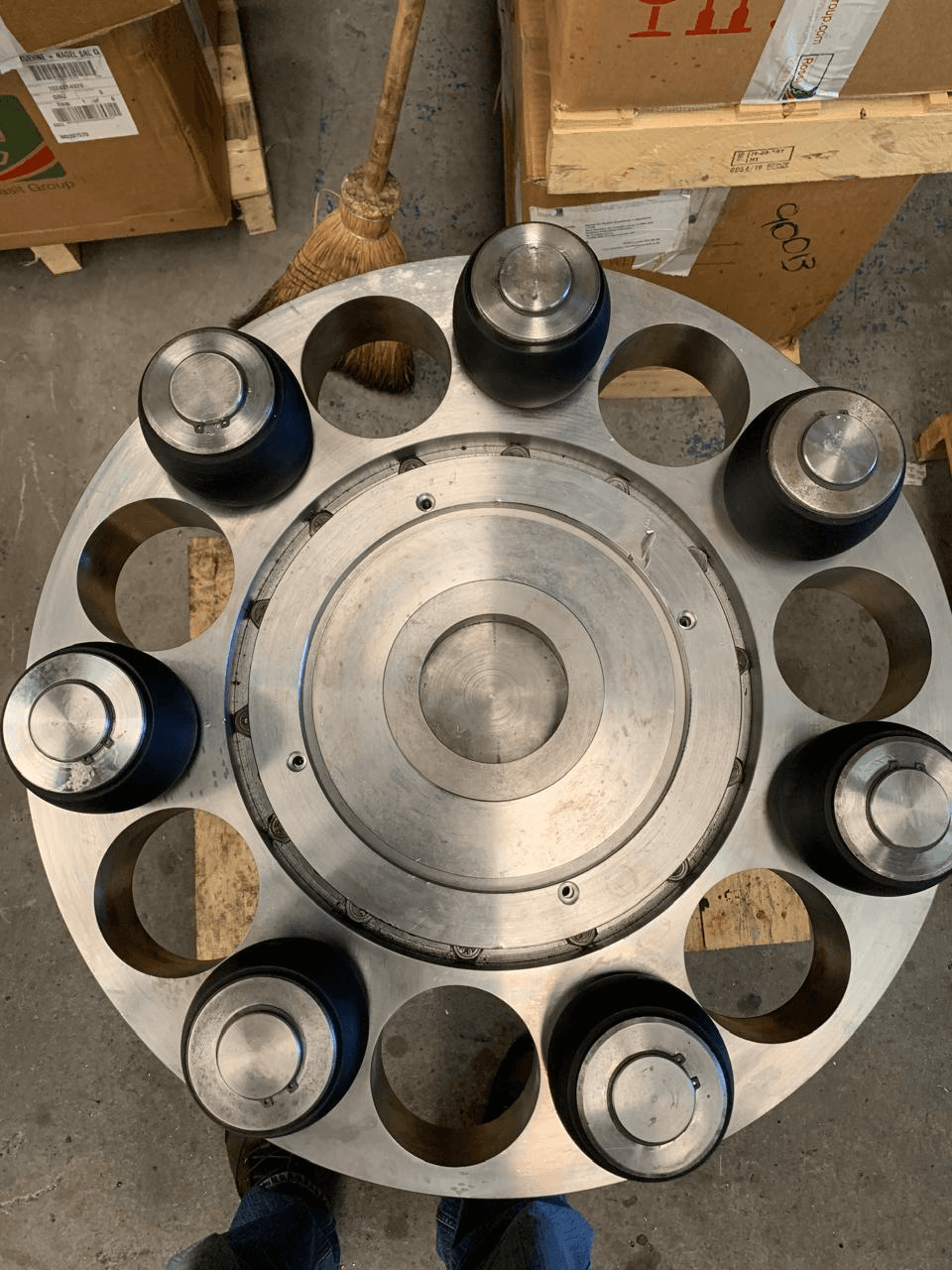 Flange com Parafusos